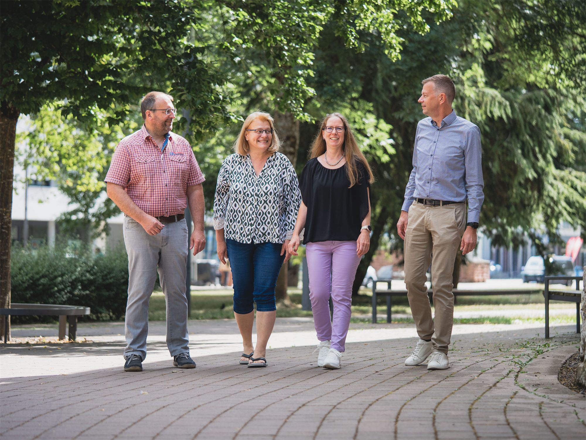 Das Team von Limberger & Gilly unterwegs in Villingen